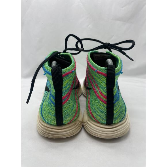 Nike Mens Lunar Flyknit Chukka 554969-407 Multicolor Sneaker Shoes Size 10 - Picture 6 of 11